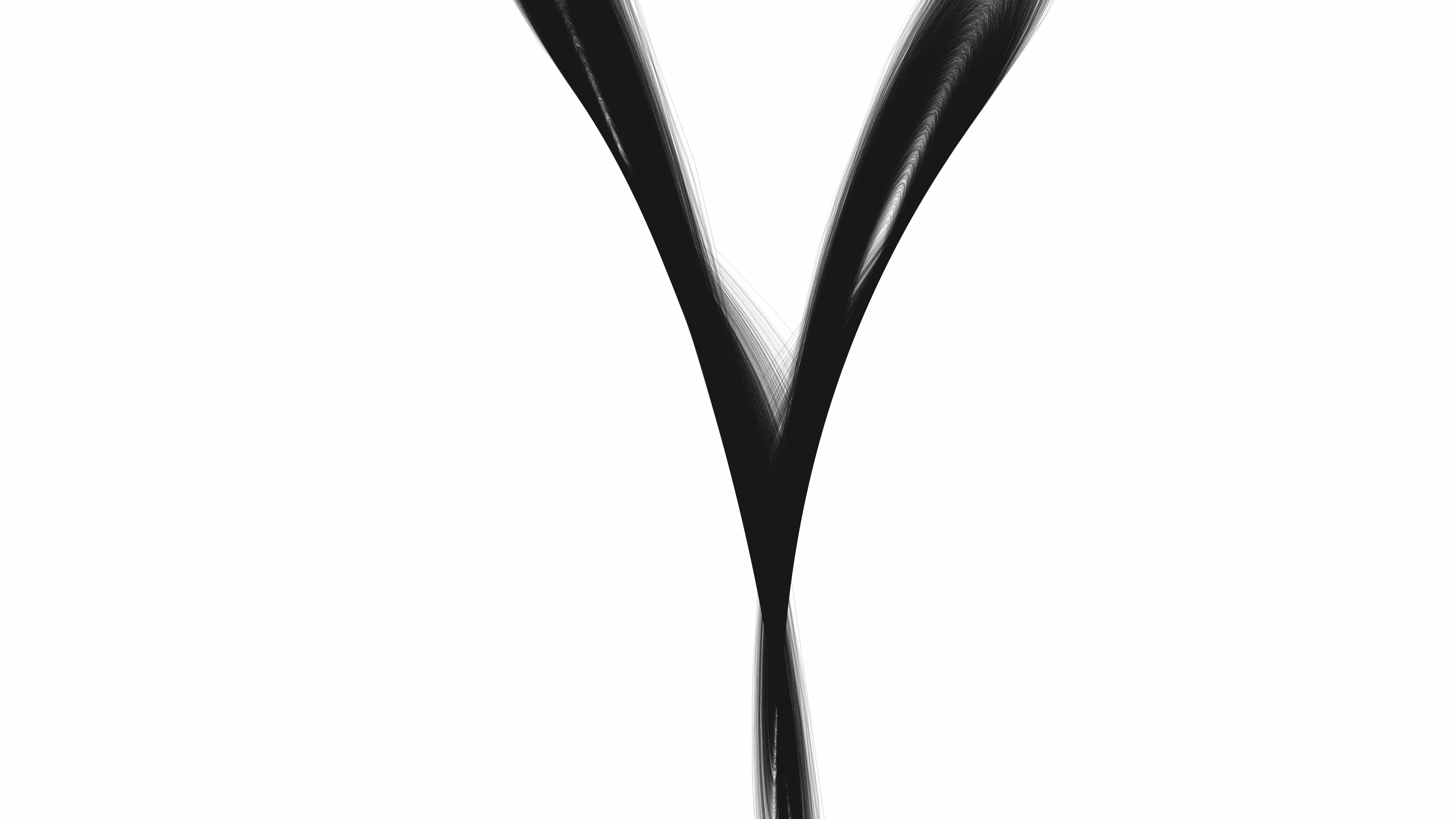 Lorenz attractor density study, frame 400